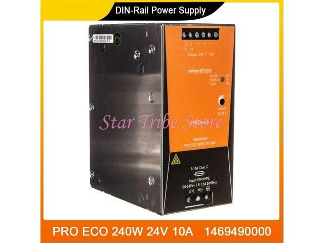 Weidmuller Pro Eco 240W 24V 10A DIN-Rail Power Supply: $198.39