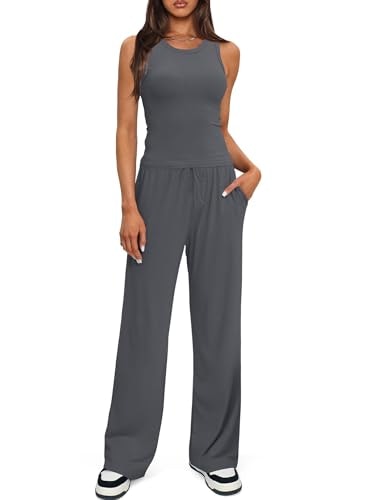 Darong Women's 2-Piece Sleeveless Lounge Set: $25.40 Darong Women's 2-Piece Sleeveless Lounge Set: $25.40