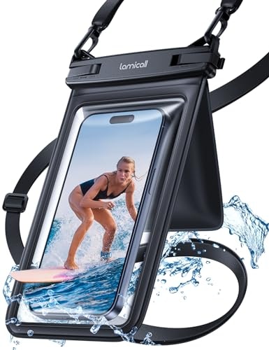Lamicall Double Pocket Waterproof Phone Pouch: $8.49 Lamicall Double Pocket Waterproof Phone Pouch: $8.49