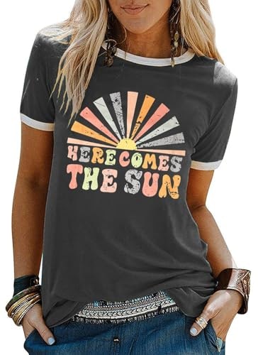 Yexipo Women's Graphic T-Shirt: $8.48 Yexipo Women's Graphic T-Shirt: $8.48