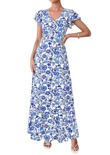 Prettygarden Women's Boho Floral Maxi Dress: $40.79 Prettygarden Women's Boho Floral Maxi Dress: $40.79