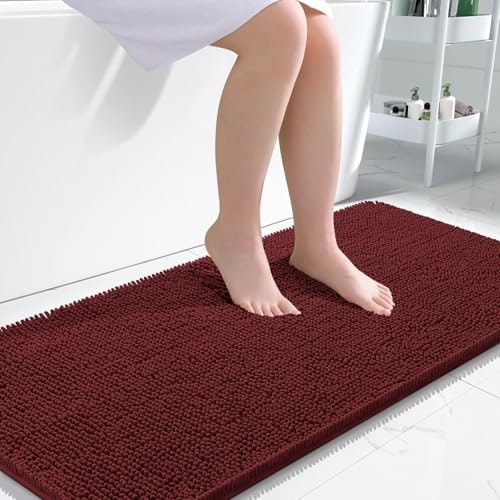 Olanly 47x24-inch Chenille Bath Runner Rug: $35.69 Olanly 47x24-inch Chenille Bath Runner Rug: $35.69