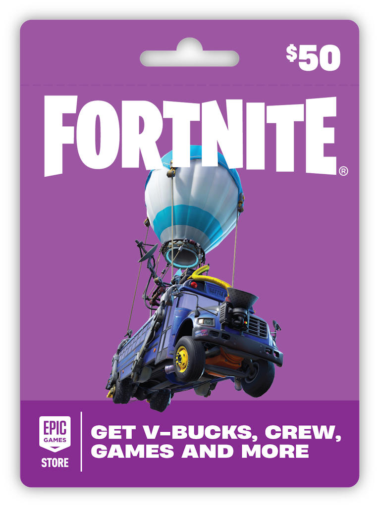 Epic Games Store $50 Gift Card: $50