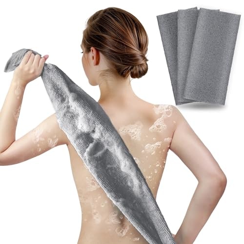 Arch&M 35-inch Exfoliating Shower Towel 3-Pack: $9.99 Arch&M 35-inch Exfoliating Shower Towel 3-Pack: $9.99