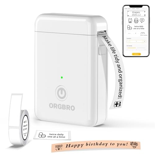 Orgbro X1 Bluetooth Label Printer: $15.29 Orgbro X1 Bluetooth Label Printer: $15.29