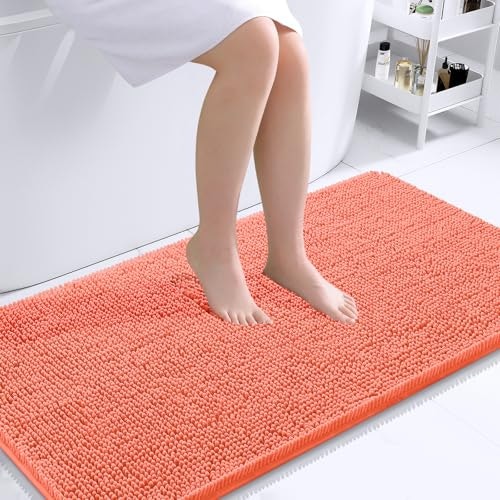 Olanly 24" x 40" Chenille Bath Rug: $31.44 Olanly 24" x 40" Chenille Bath Rug: $31.44