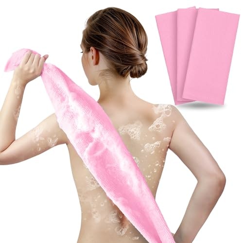 Arch&M Back Scrubber and Exfoliating Washcloth 3-Pack: $8.49 Arch&M Back Scrubber and Exfoliating Washcloth 3-Pack: $8.49