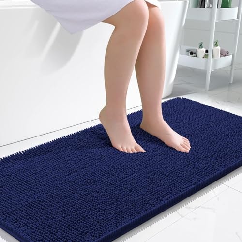 Olanly 27" x 45" Chenille Bath Rug: $36.53 Olanly 27" x 45" Chenille Bath Rug: $36.53