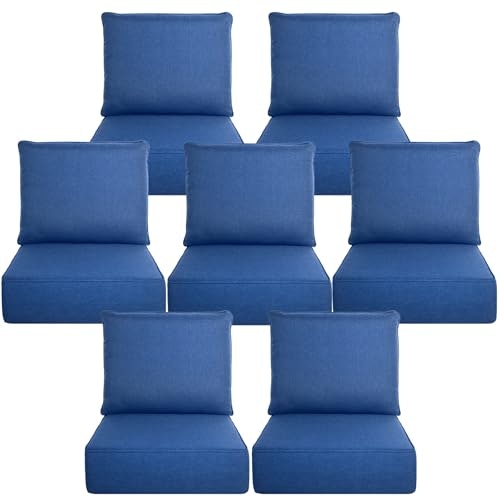 Belord 6-inch Thick Outdoor Cushion 7-Piece Set: $413.09 Belord 6-inch Thick Outdoor Cushion 7-Piece Set: $413.09