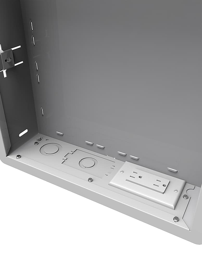 Peerless-AV 14x14-inch In-Wall Box with Duplex Surge Suppressor: $309 Peerless-AV 14x14-inch In-Wall Box with Duplex Surge Suppressor: $309
