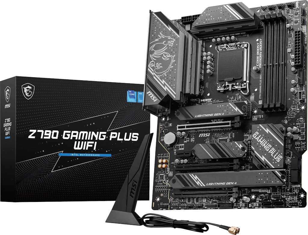 MSI Z790 Gaming Plus WiFi DDR5 Motherboard: $219.99
