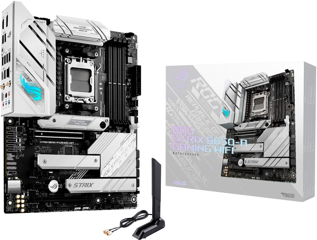 Asus ROG Strix B650-A Gaming WiFi Motherboard: $159.99