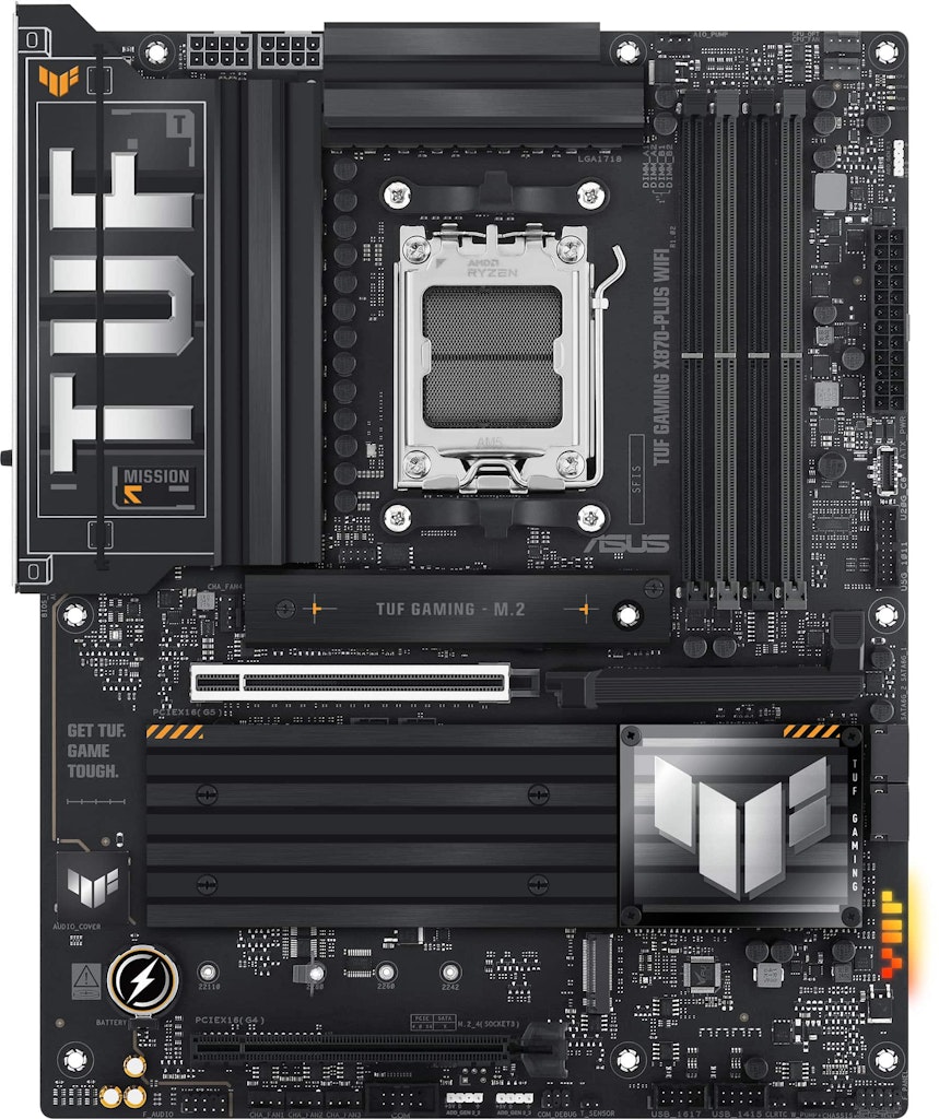 Asus TUF Gaming X870-Plus Wi-Fi 7 Motherboard: $279.99 Asus TUF Gaming X870-Plus Wi-Fi 7 Motherboard: $279.99