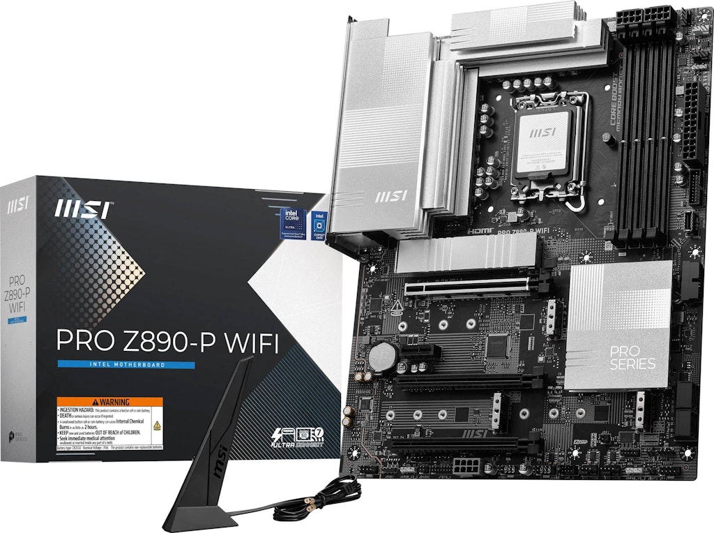 MSI PRO Z890-P Wi-Fi Motherboard: $239.99