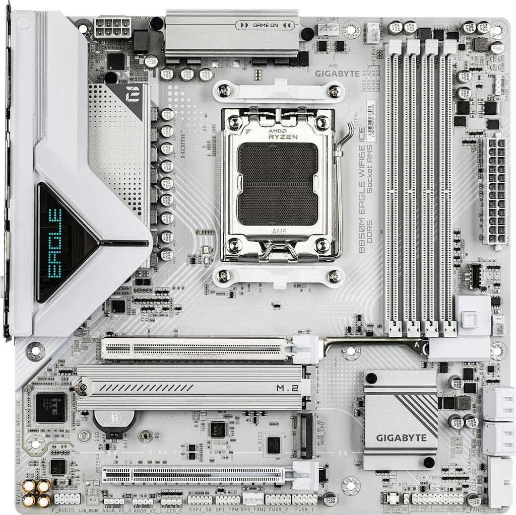 Gigabyte B850M Eagle Wi-Fi 6E Micro-ATX Motherboard: $159.99