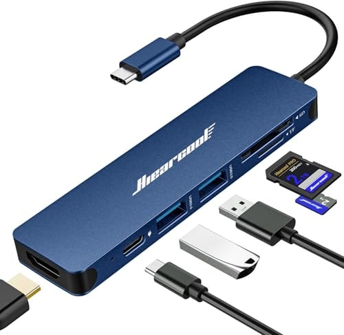Hiearcool 7-in-1 USB C Hub: $16.98