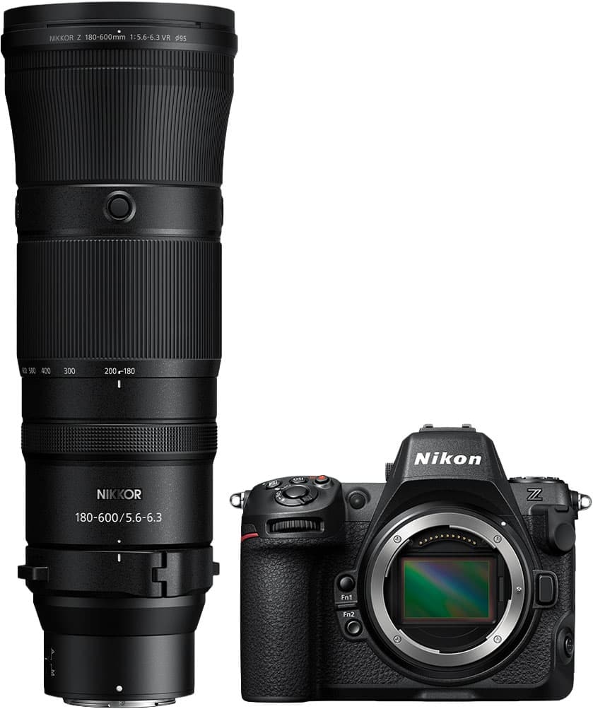 Nikon Z 8 Mirrorless Camera with 180-600mm Lens Kit: $5,449.95
