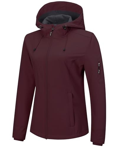 Outdoor Ventures Women's Fleece Lined Softshell Rain Jacket: $49.28 Outdoor Ventures Women's Fleece Lined Softshell Rain Jacket: $49.28