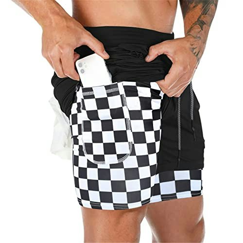 Surenow Men's 7-Inch 2-in-1 Workout Shorts: $16.14 Surenow Men's 7-Inch 2-in-1 Workout Shorts: $16.14