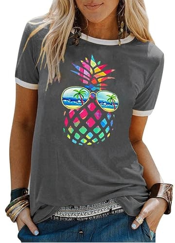 Yexipo Women's Graphic T-Shirt: $8.48