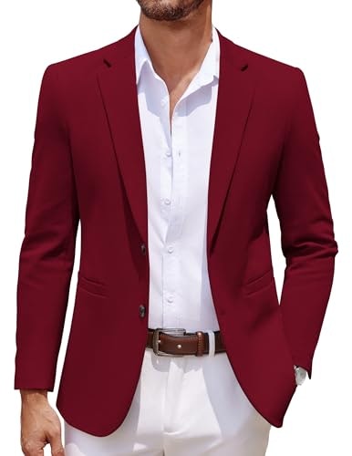 Coofandy Men's Casual Knit Two-Button Blazer: $54.53 Coofandy Men's Casual Knit Two-Button Blazer: $54.53