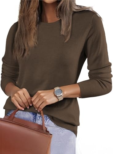 Evaless Women's Lightweight Wool Blend Pullover Sweater: $14.98