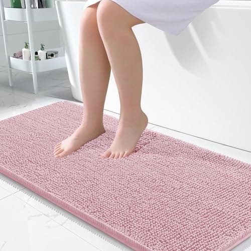 Olanly 47x24-inch Chenille Bath Runner Rug: $38.24 Olanly 47x24-inch Chenille Bath Runner Rug: $38.24