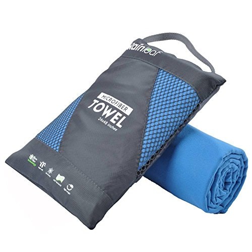 Rainleaf Microfiber Camping and Travel Towel: $14.44 Rainleaf Microfiber Camping and Travel Towel: $14.44
