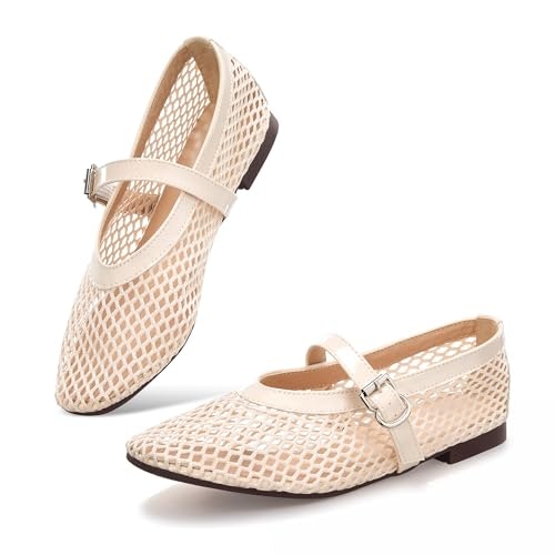 Women's Mesh Mary Jane Ballet Flats: $21.67 Women's Mesh Mary Jane Ballet Flats: $21.67