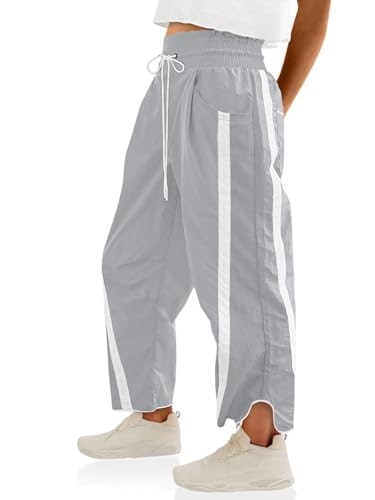 Putysenxi Women's Wide Leg Striped Track Pants: $25.63 Putysenxi Women's Wide Leg Striped Track Pants: $25.63