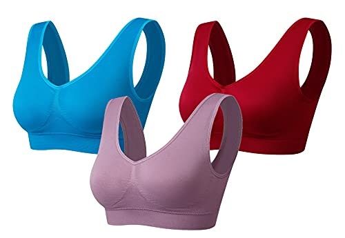 Ohlyah Women's Seamless Wire-Free Sports Bra: $18.69 Ohlyah Women's Seamless Wire-Free Sports Bra: $18.69