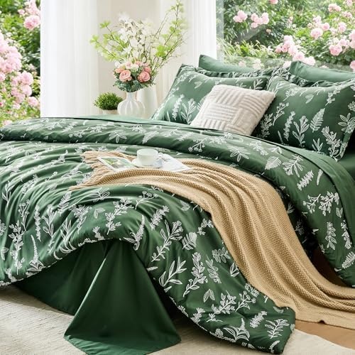 Muxhomo Full Floral Comforter Bedding Set 7-Piece: $45.04 Muxhomo Full Floral Comforter Bedding Set 7-Piece: $45.04