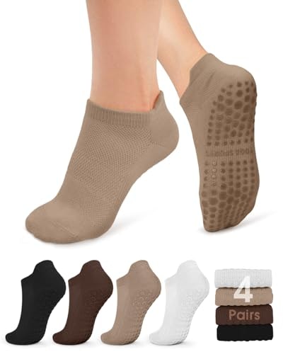 YeuG Non-Slip Pilates Grip Socks: $11.24 YeuG Non-Slip Pilates Grip Socks: $11.24