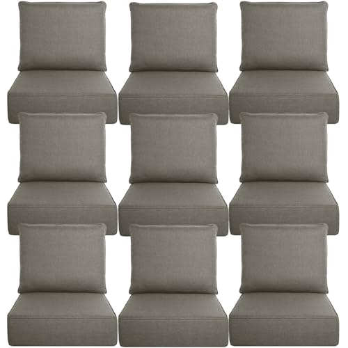 Belord 6-Inch Thick Patio Chair Cushion 9-Pack: $543.99