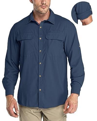 33,000ft Men's UPF 50+ Quick-Dry Long Sleeve Fishing Shirt: $31.99 33,000ft Men's UPF 50+ Quick-Dry Long Sleeve Fishing Shirt: $31.99