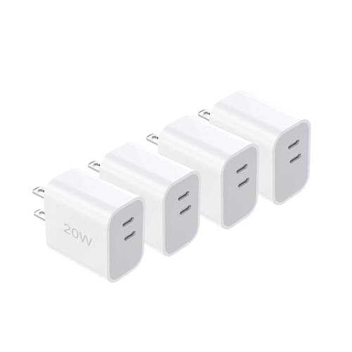 20W Dual USB C Power Adapter 4-Pack: $5.49 20W Dual USB C Power Adapter 4-Pack: $5.49