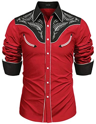 Coofandy Men's Denim Button-Up Shirt: $29.98 Coofandy Men's Denim Button-Up Shirt: $29.98
