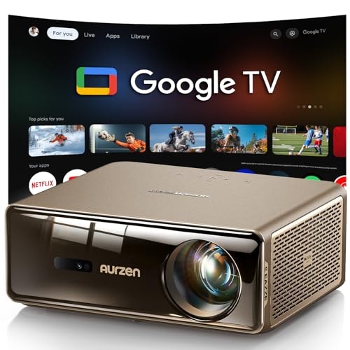 Aurzen Eazze D1 Max 1000 ANSI Google TV Projector: $297.49 Aurzen Eazze D1 Max 1000 ANSI Google TV Projector: $297.49