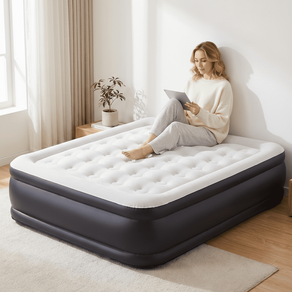 Atilioo 16-Inch Twin Air Mattress with Built-in Pump: $30.86 Atilioo 16-Inch Twin Air Mattress with Built-in Pump: $30.86
