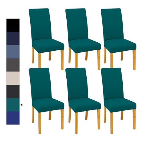 Dreahotextil Dining Chair Covers 6-Pack: $9.38 Dreahotextil Dining Chair Covers 6-Pack: $9.38