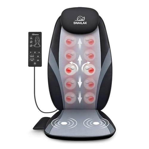 Snailax Shiatsu Back Massager with Heat: $89.63