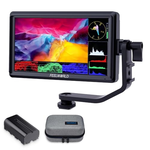 Feelworld S55 V3 6-inch 1080p IPS Field Monitor: $93.49 Feelworld S55 V3 6-inch 1080p IPS Field Monitor: $93.49