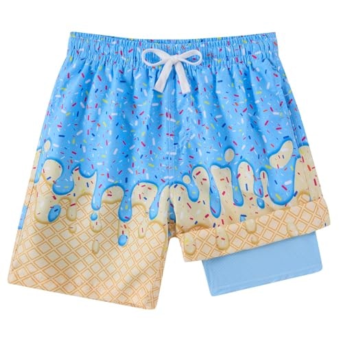 Boys' Swim Shorts with Compression Liner 2-Pack: $18.99 Boys' Swim Shorts with Compression Liner 2-Pack: $18.99