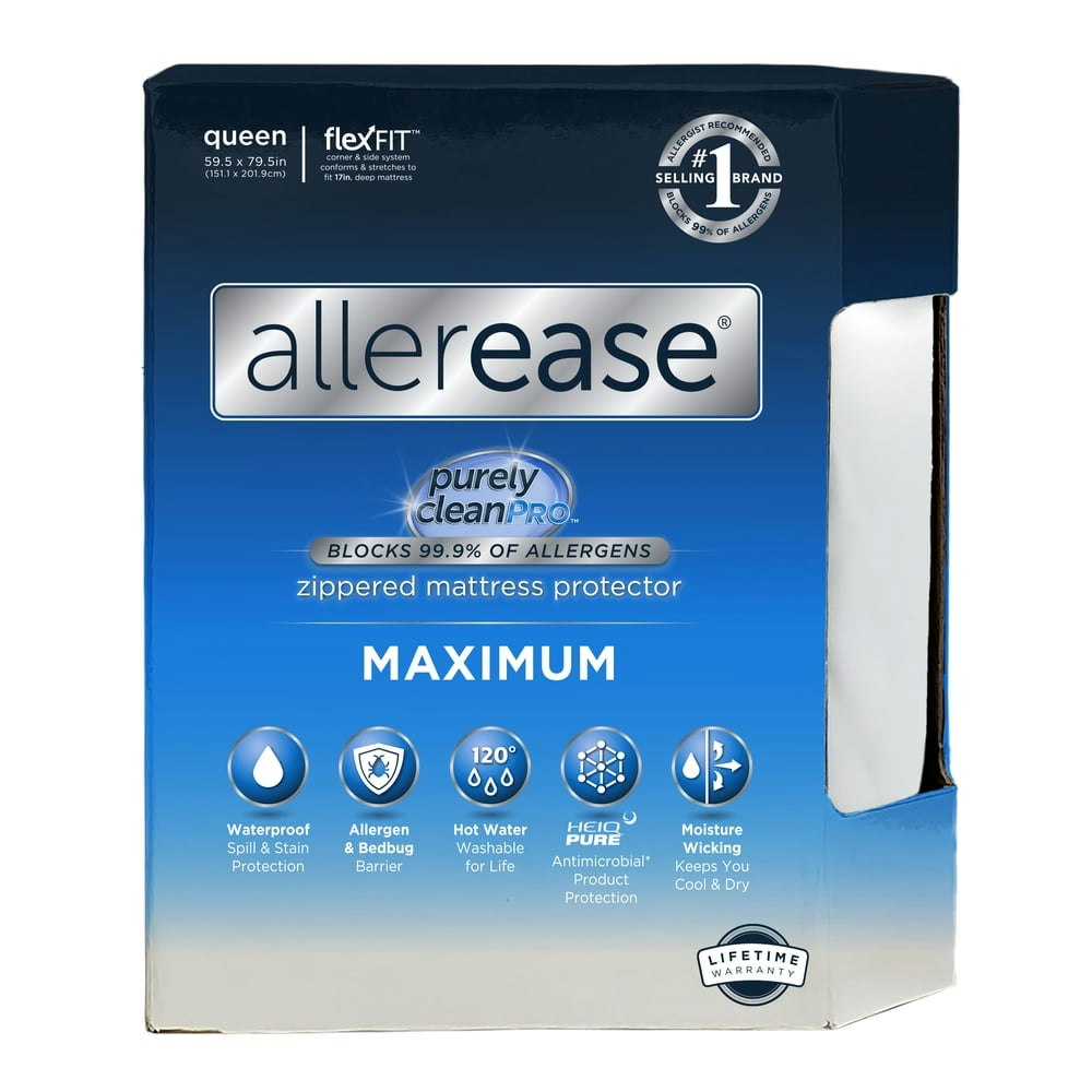 AllerEase Queen Waterproof Mattress Protector: $41.64 AllerEase Queen Waterproof Mattress Protector: $41.64