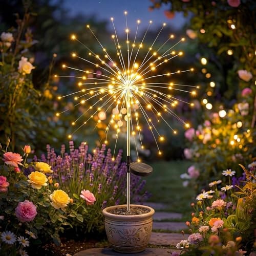 Fairdeer 120-LED Solar Firework Garden Light: $7.58 Fairdeer 120-LED Solar Firework Garden Light: $7.58