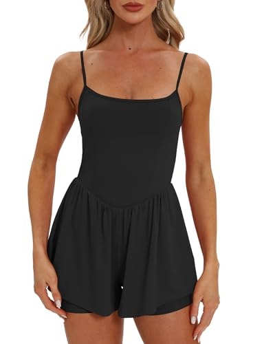 Beaully Women's Sleeveless Athletic Romper: $23.01 Beaully Women's Sleeveless Athletic Romper: $23.01