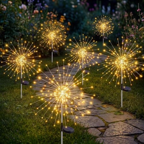 Fairdeer Solar Firework Lights 6-Pack: $42.49 Fairdeer Solar Firework Lights 6-Pack: $42.49