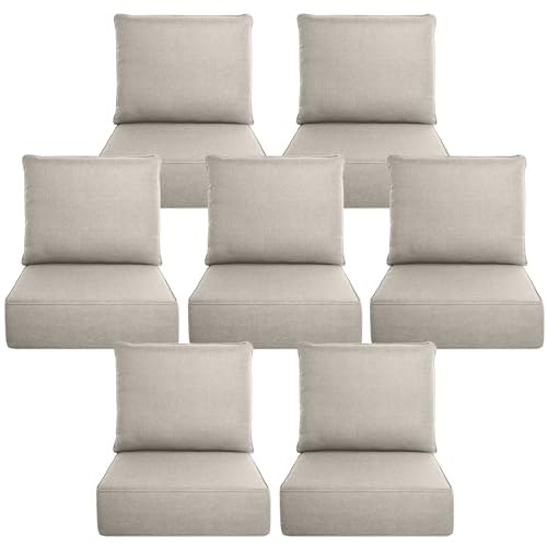 Belord 6-inch Thick Outdoor Cushion 7-Piece Set: $431.99 Belord 6-inch Thick Outdoor Cushion 7-Piece Set: $431.99