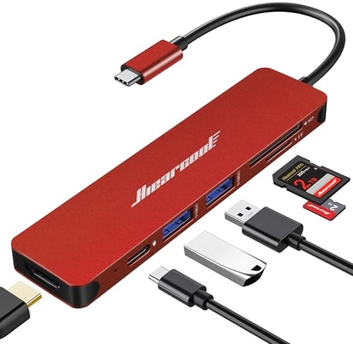 Hiearcool 7-in-1 USB C Hub: $16.98 Hiearcool 7-in-1 USB C Hub: $16.98