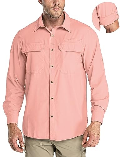 33,000ft Men's UPF 50+ Long Sleeve Fishing Shirt: $31.99